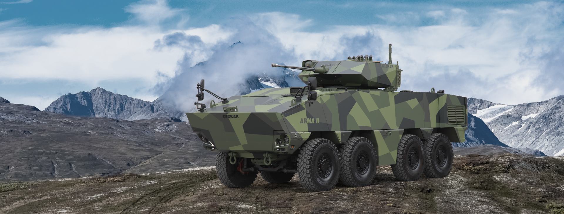 Otokar ARMA II 8×8: مركبة القتال المدرعة المدولبة التركية من الجيل الجديد