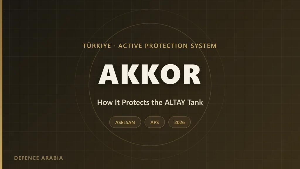 AKKOR Active Protection System: How It Protects the ALTAY Tank