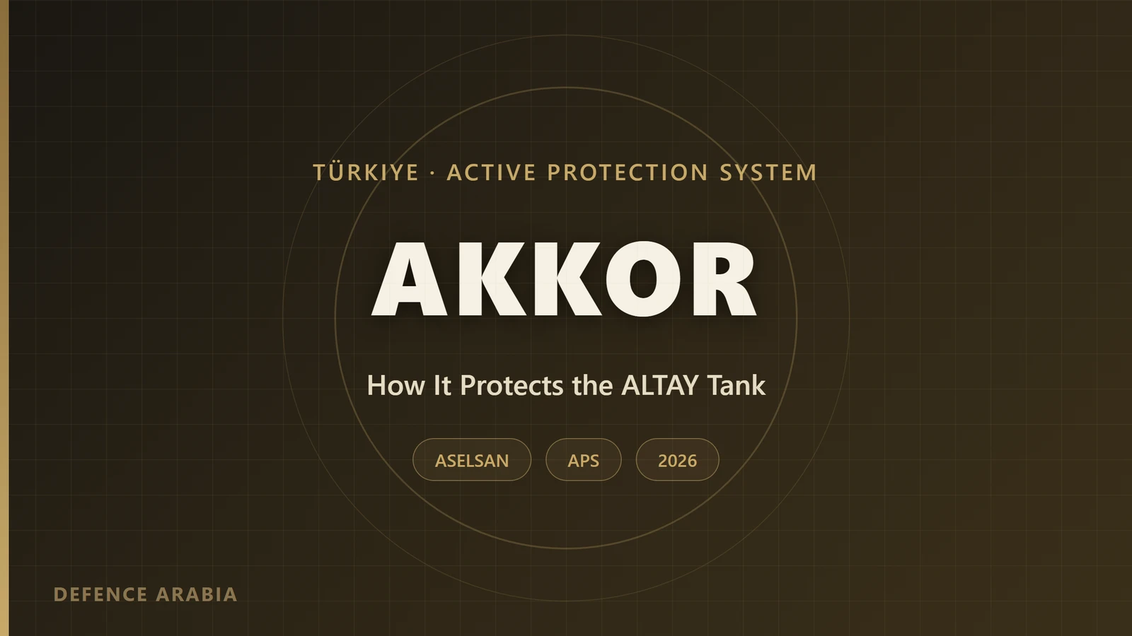 AKKOR Active Protection System: How It Protects the ALTAY Tank