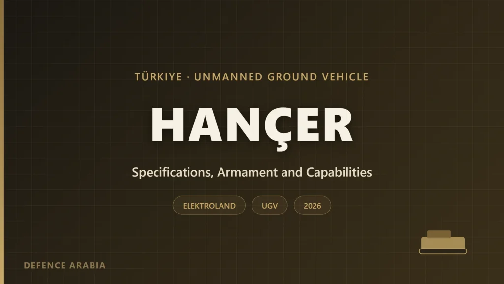 HANÇER UGV: Specifications and Capabilities