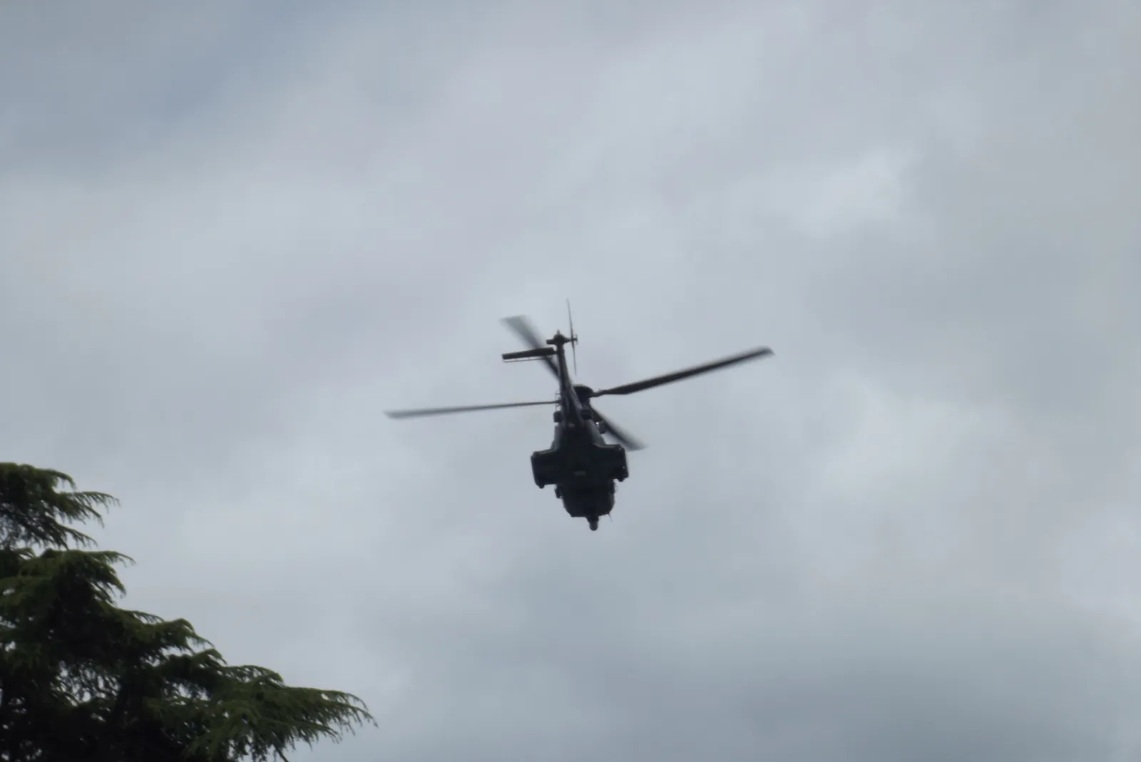 مروحية H225M Caracal في عرض جوي بمطار Pau الفرنسي