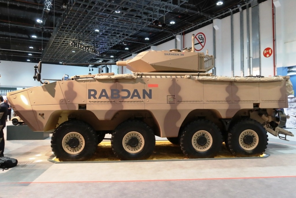 ربدان RABDAN 8×8: مركبة قتال مشاة برمائية إماراتية