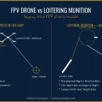 ما الفرق بين طائرة FPV والذخائر المتسكعة؟ مقارنة تقنية مفصّلة