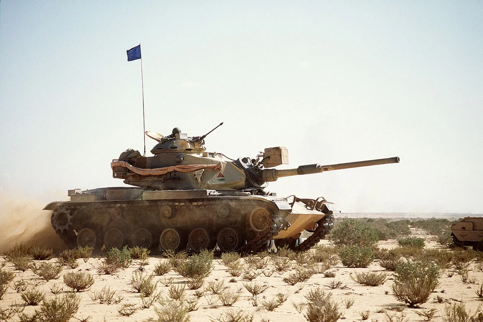 دبابة M60A1 مصرية خلال تمرين Bright Star عام 1994