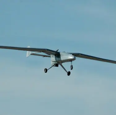 طائرة Falco الإيطالية المسيّرة غير المسلحة في الطيران