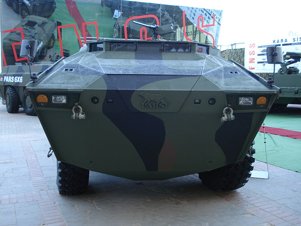 مدرعة PARS 8×8 من إنتاج شركة FNSS التركية