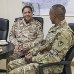 الكويت والإمارات تبحثان تعزيز التعاون العسكري.. ووفد الأركان يطّلع على تقنيات «إيدج» في أبوظبي