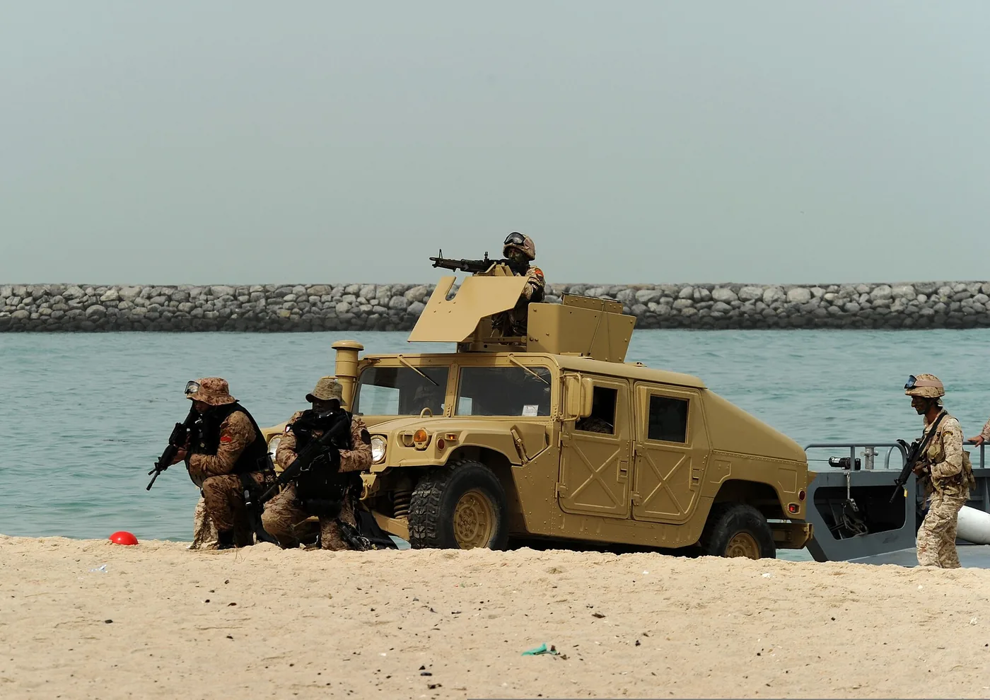 عناصر من القوة البحرية الكويتية (صورة أرشيفية)