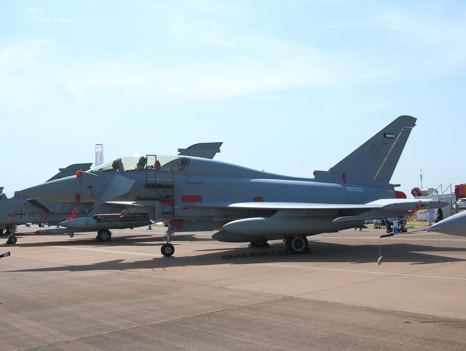 مقاتلة Eurofighter Typhoon كويتية طراز TF2000A