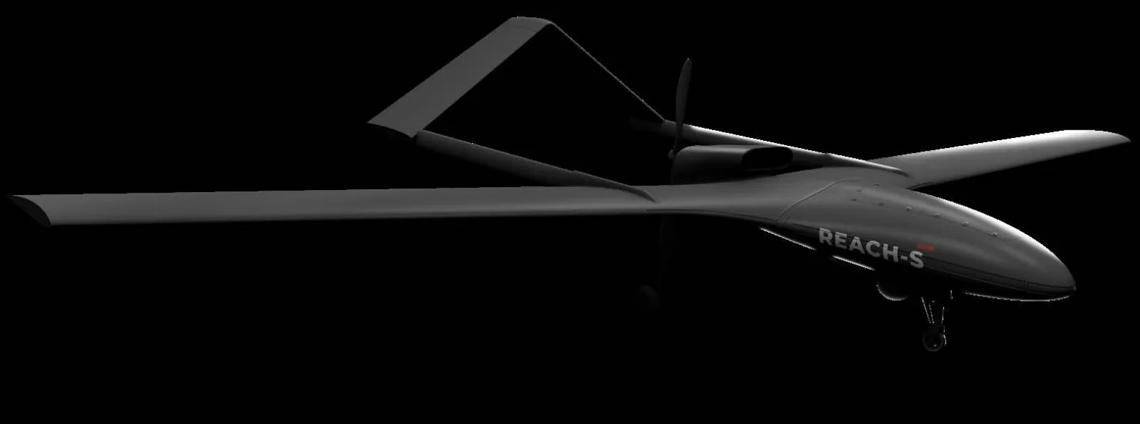 تصميم ثلاثي الأبعاد رسمي من إيدج لمسيّرة REACH-S التي تخلفها جرناس-S في التشكيلة