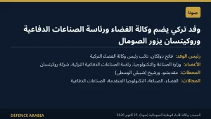 وفد تركي يضم رئاسة الصناعات الدفاعية وروكيتسان يبحث في الصومال التعاون في الفضاء والصناعات الدفاعية